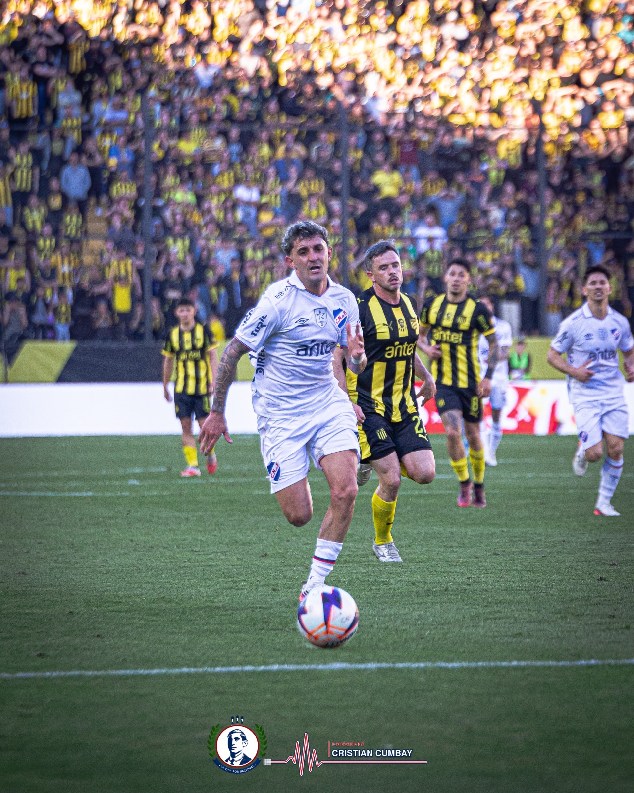 Nacional vs Peñarol — fotografía de Christian Cumbay