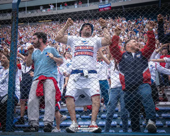 Nacional vs Peñarol — Hinchada — fotografía de La Abdón