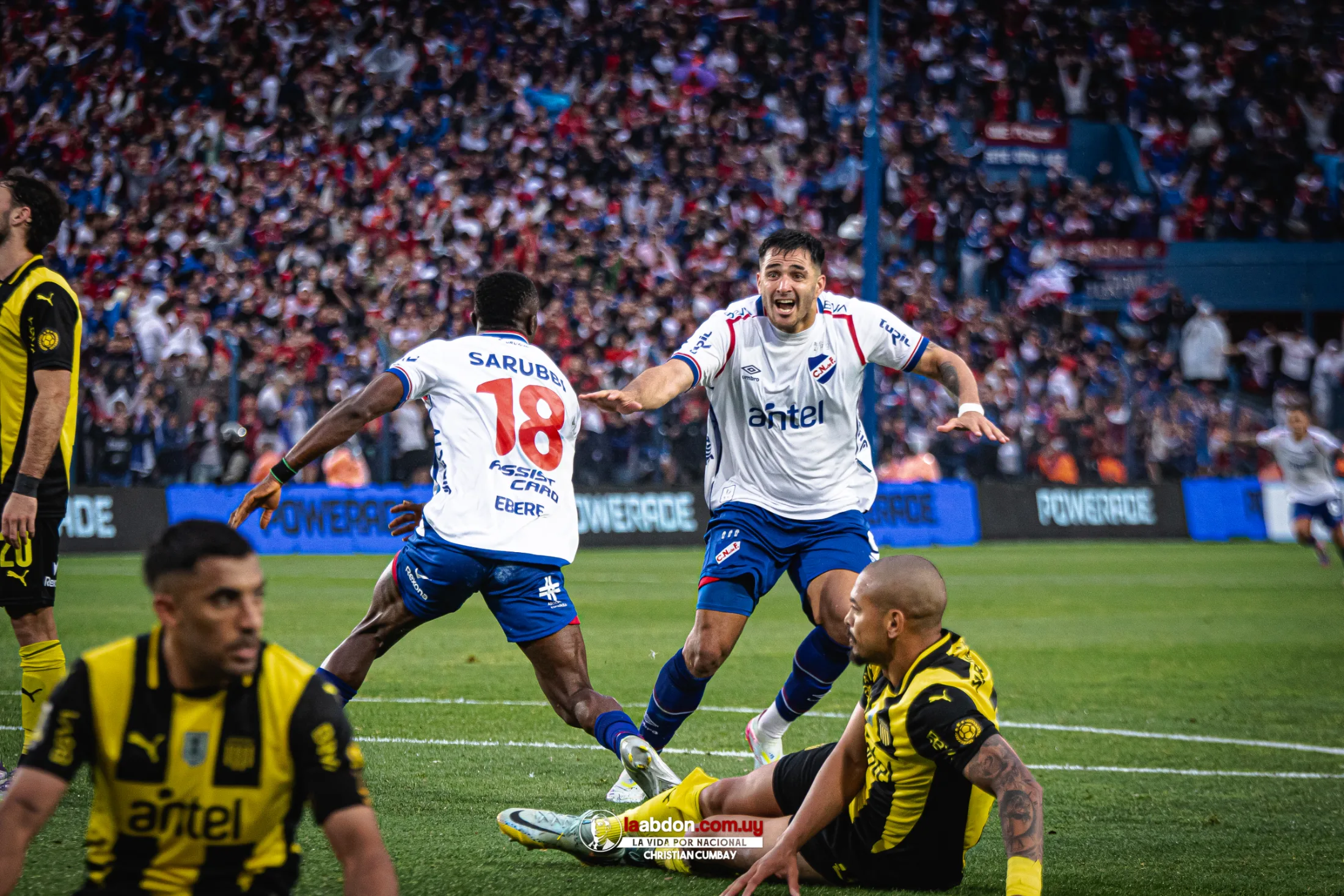 Nacional vs Peñarol — fotografía de La Abdón
