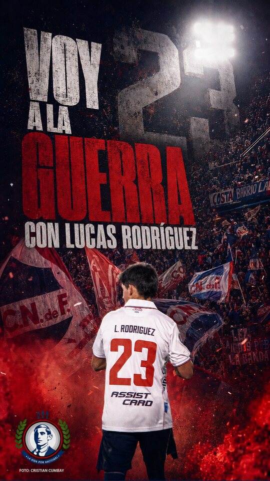 Nacional en la pantalla del celular